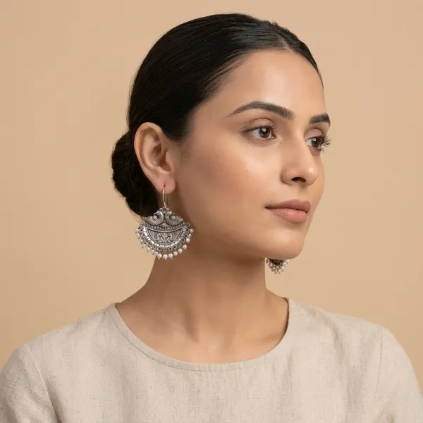 Peacock_Pearl_Drops_Silver_Colour_Brass_Earring_For_Women