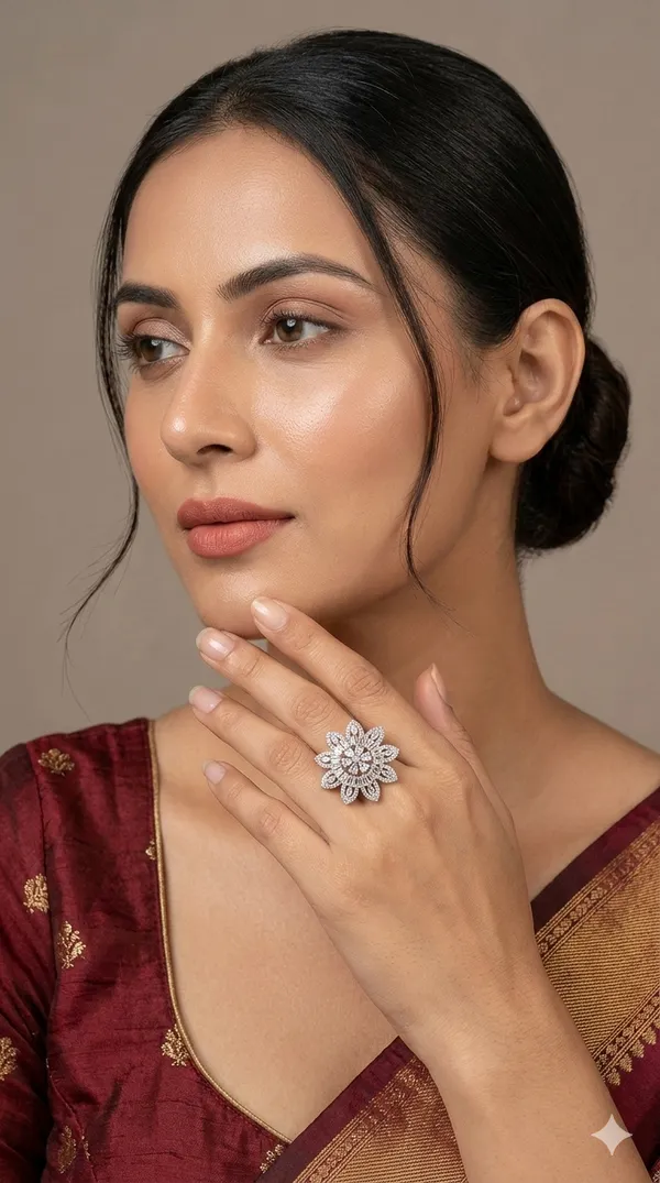 Starlotus_Statement_Ring_Ad_Colour_Brass_Ring_For_Women