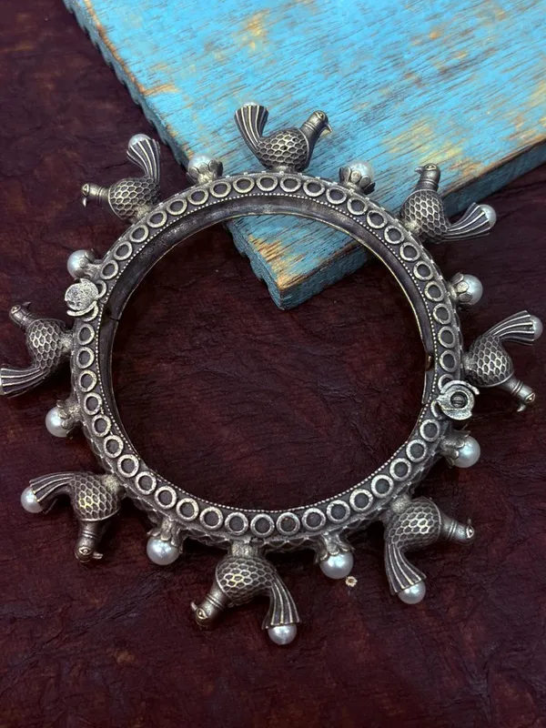 Khushi_Bangle_Silver_Colour_Brass_Kada_For_Women
