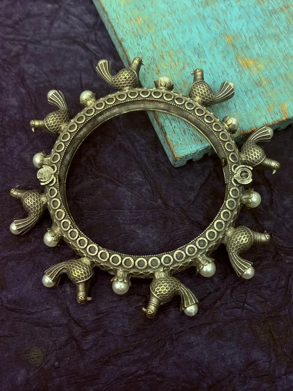 Khushi_Bangle_Silver_Colour_Brass_Kada_For_Women