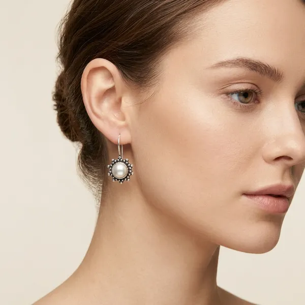 Silver_Brass_With_Freshwater_Pearl_Colour_Brass_Earring_For_Women