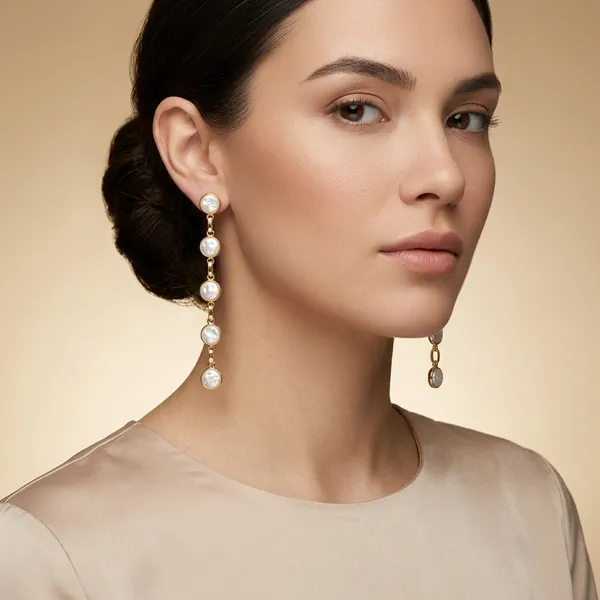 5_Collet_Sy_Pearl_Colour_Brass_Earring_For_Women