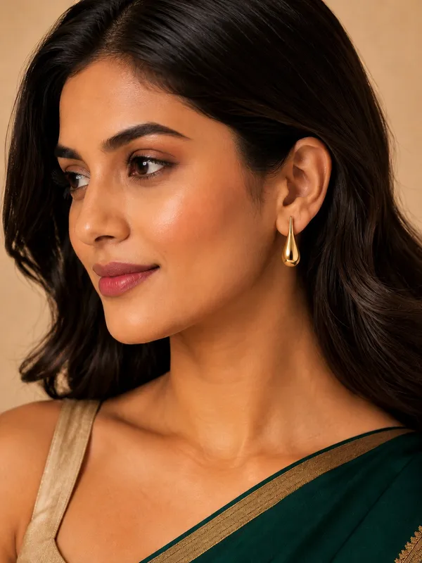 Dainty_Drop_Golden_Colour_Stainless_Steel_Anti_Tarnish_Gold_Earring_For_Women