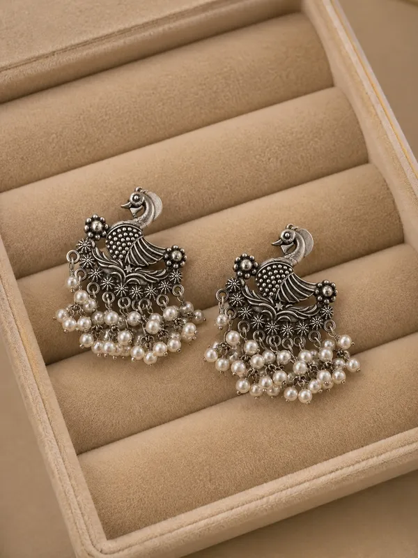 Anaya_Silver_Colour_Brass_Earring_For_Women