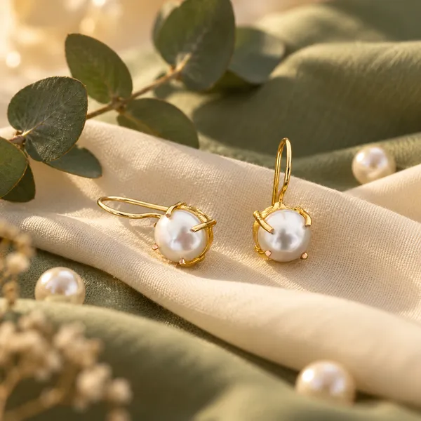 Freshwater_Pearl_Fix_Hook_Brass_Earring_For_Women