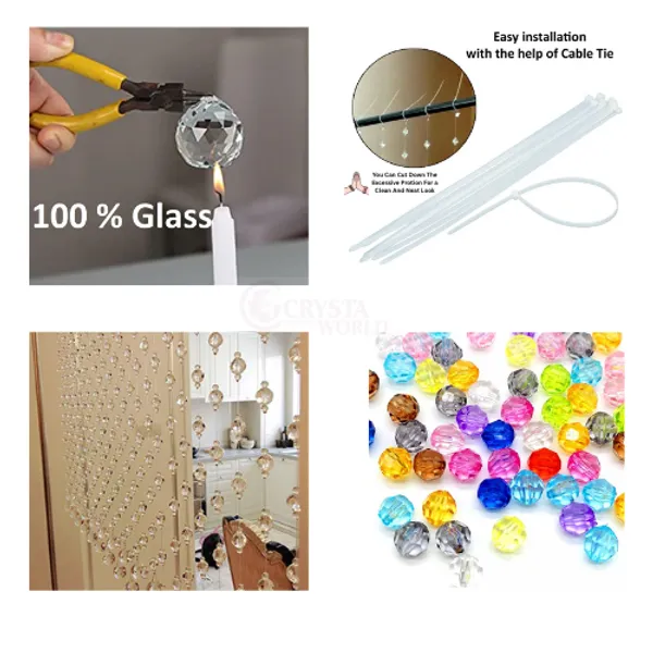 Multicolour_Acrylic_Ball_And_Beaded_Curtain_Decorative_Door_&_Window_Hanging_For_Home_Interior_(Pack_of_2)