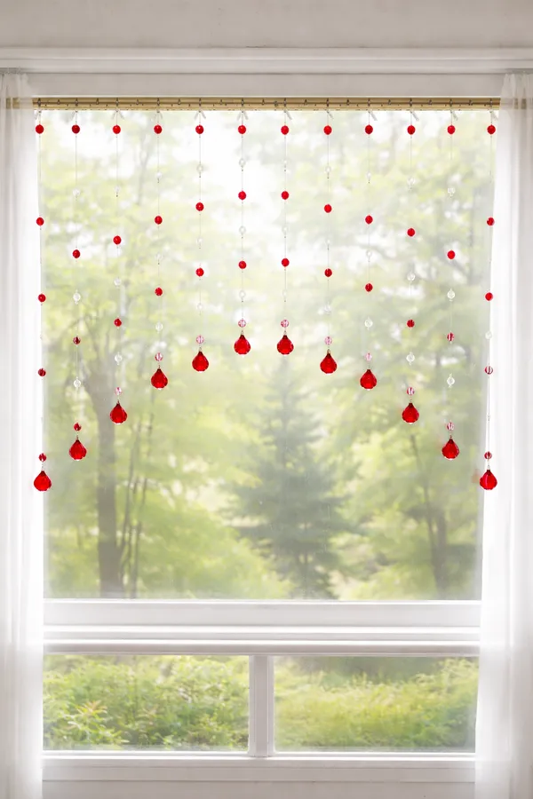 Red_&_White_Glass_Drops_Acrylic_String_Beads_Partition_Crystal_Curtains_For_Living_Room
