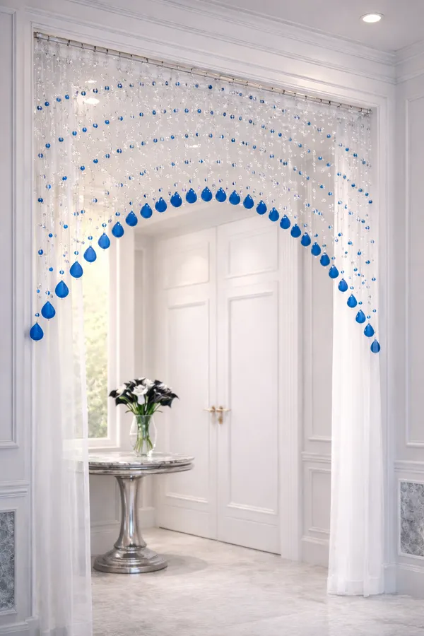 Luxury_Arc_Acrylic_Bead_Curtain_–_Blue_&_White_Colour_|_2.5_Ft_Height_|_Suitable_for_3.5–4_Ft_Window/Door(Total_28_Strings)