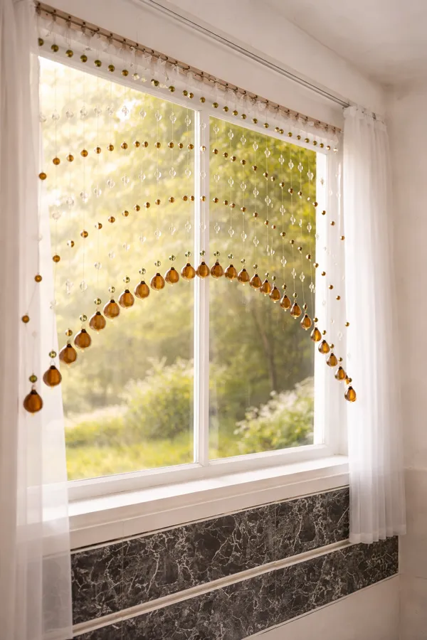 Luxury_Arc_Acrylic_Bead_Curtain_–_Brown_&_White_Colour_|_2.5_Ft_Height_|_Suitable_for_3.5–4_Ft_Window/Door(Total_28_Strings)