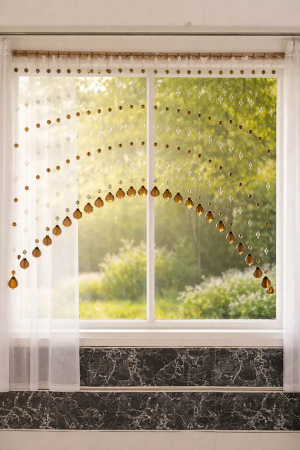 Luxury_Arc_Acrylic_Bead_Curtain_–_Brown_&_White_Colour_|_2.5_Ft_Height_|_Suitable_for_3.5–4_Ft_Window/Door(Total_28_Strings)