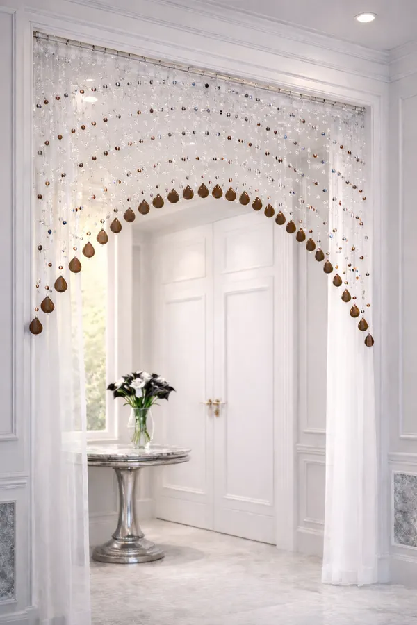 Luxury_Arc_Acrylic_Bead_Curtain_–_Brown_&_White_Colour_|_2.5_Ft_Height_|_Suitable_for_3.5–4_Ft_Window/Door(Total_28_Strings)