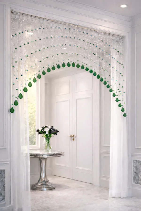 Luxury_Arc_Acrylic_Bead_Curtain_–_Green+White_Colour_|_2.5_Ft_Height_|_Suitable_for_3.5–4_Ft_Window/Door(Total-28_Strings)