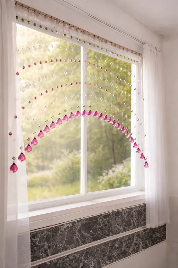 Luxury_Arc_Acrylic_Bead_Curtain_–_Pink_&_White_Colour_|_2.5_Ft_Height_|_Suitable_for_3.5–4_Ft_Window/Door(Total-28_Strings)