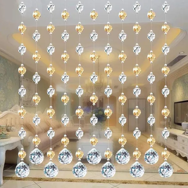 Golden_&_White_Glass_Drops_Acrylic_String_Beads_Partition_Crystal_Curtains_For_Living_Room