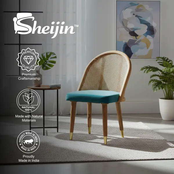 Teal_Solid_Wood_Chair_For_Living_Room