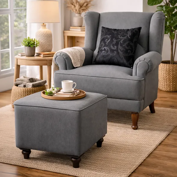 Grey_Wood_Chair_For_Living_Room