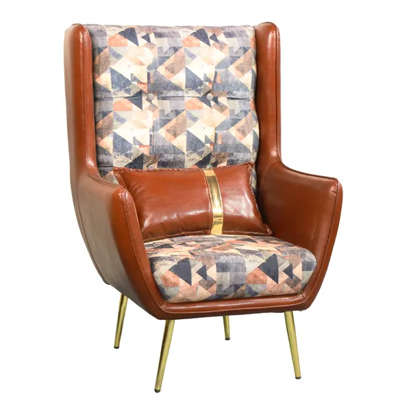 Beige_And_Brown_Solid_Wood_Chair_For_Living_Room
