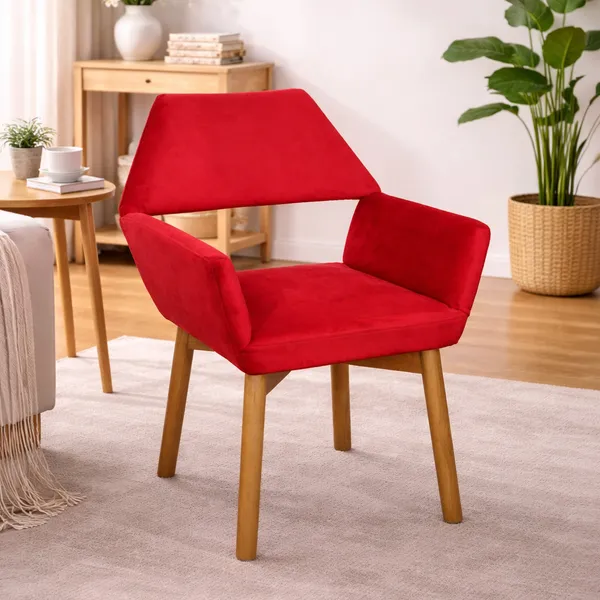 Red_Wood_Chair_For_Living_Room