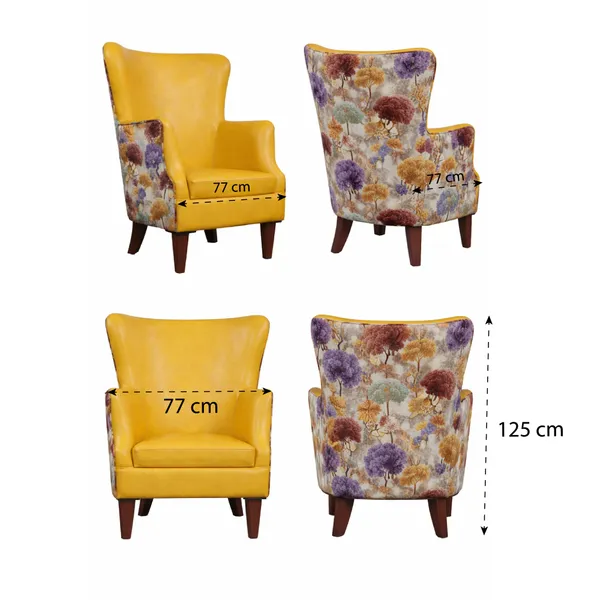 Yellow_Wood_Chair_For_Living_Room