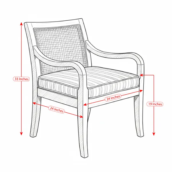 Brown_And_Beige_Solid_Wood_Chair_For_Living_Room