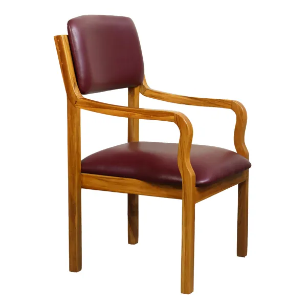 Maroon_Solid_Wood_Chair_For_Living_Room