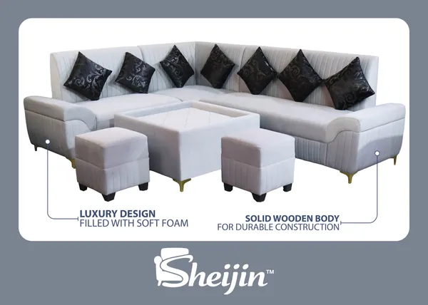 White_And_Black_Wood_Sofa_For_Living_Room