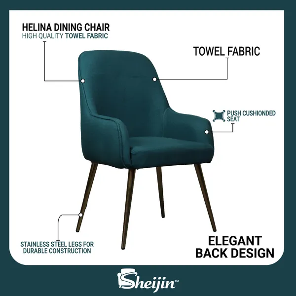 Teal_Blue_Solid_Wood_Chair_For_Living_Room
