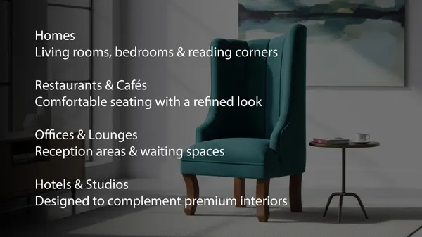 Teal_Solid_Wood_Chair_For_Living_Room