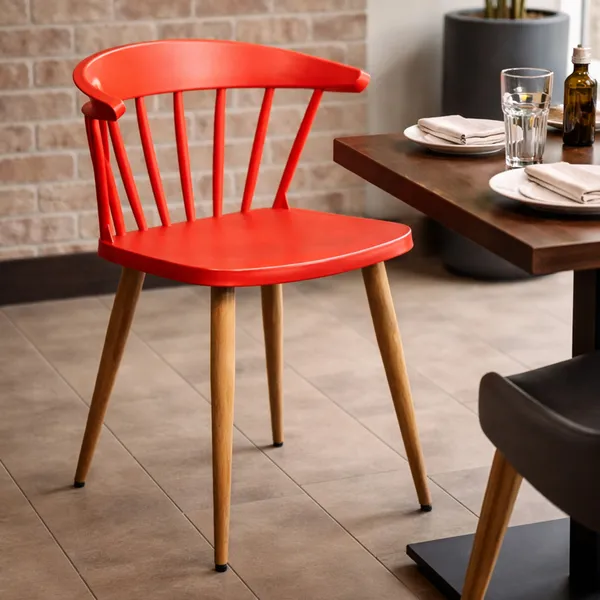 Red_Plastic_Chair_For_Dining_Room