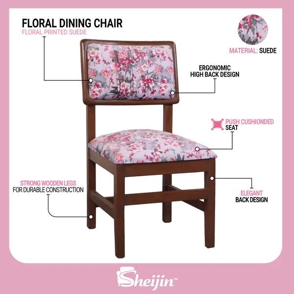 Floral_Wood_Chair_For_Dining_Room