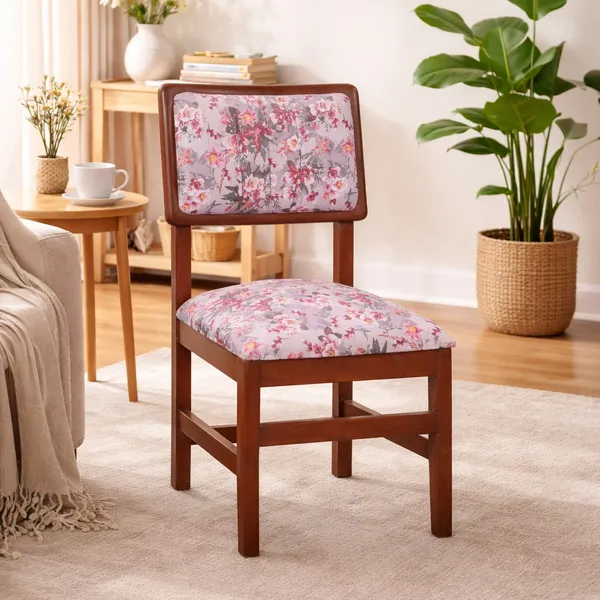 Floral_Wood_Chair_For_Dining_Room