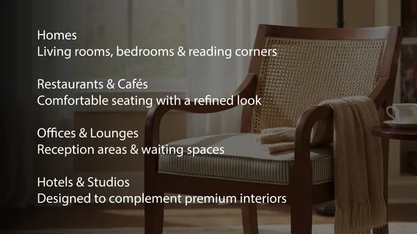 Brown_And_Beige_Solid_Wood_Chair_For_Living_Room