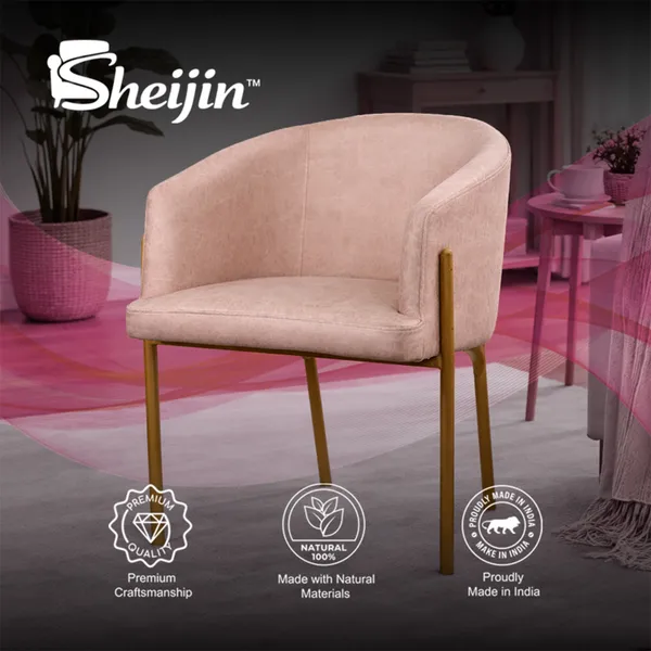 Blush_Pink_Wood_Chair_For_Living_Room