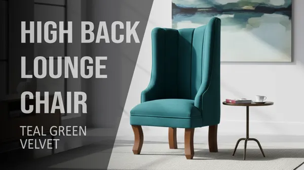 Teal_Solid_Wood_Chair_For_Living_Room