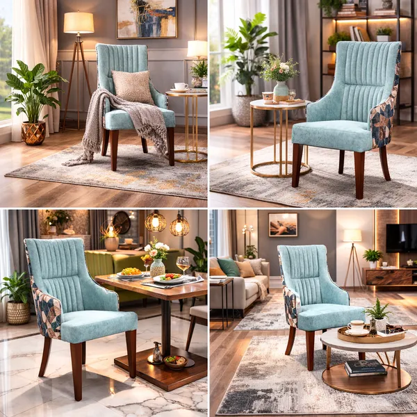 Light_Blue_Wood_Chair_For_Living_Room