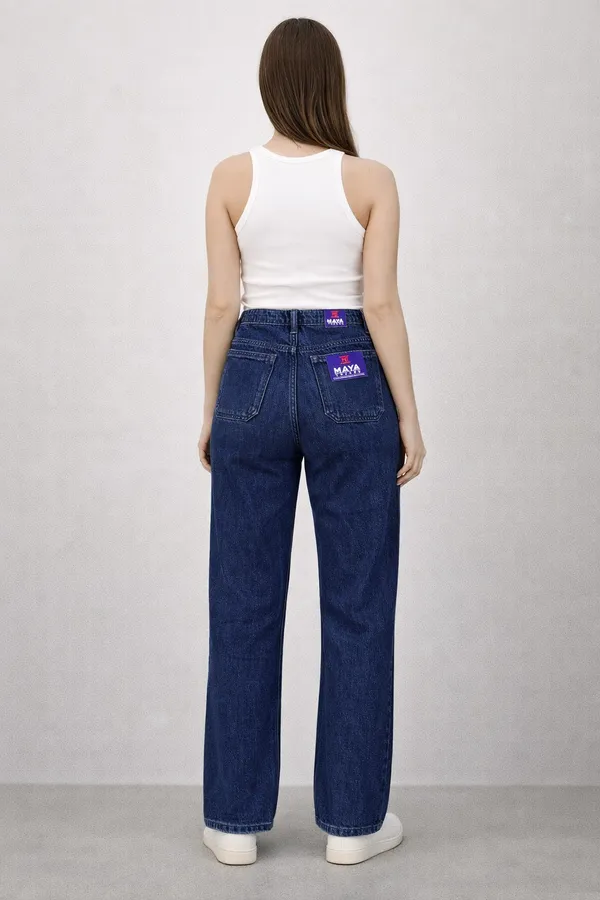 Blue_Wide_Leg_High_Rise_Jeans_With_Purple_Logo_Patches_For_Women