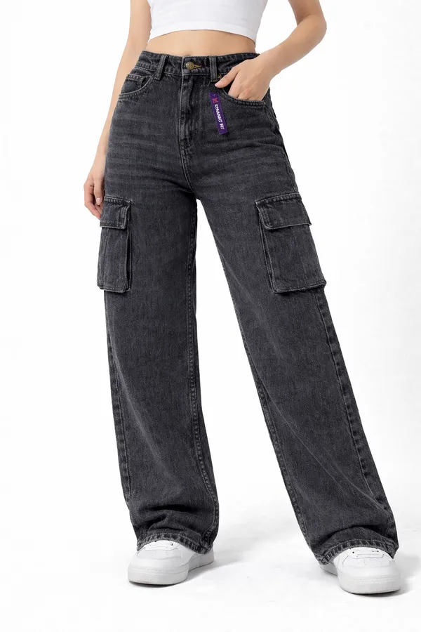 Black_Acid_Wash_Wide_Leg_Cargo_Jeans_With_Nasa_Patches_For_Women