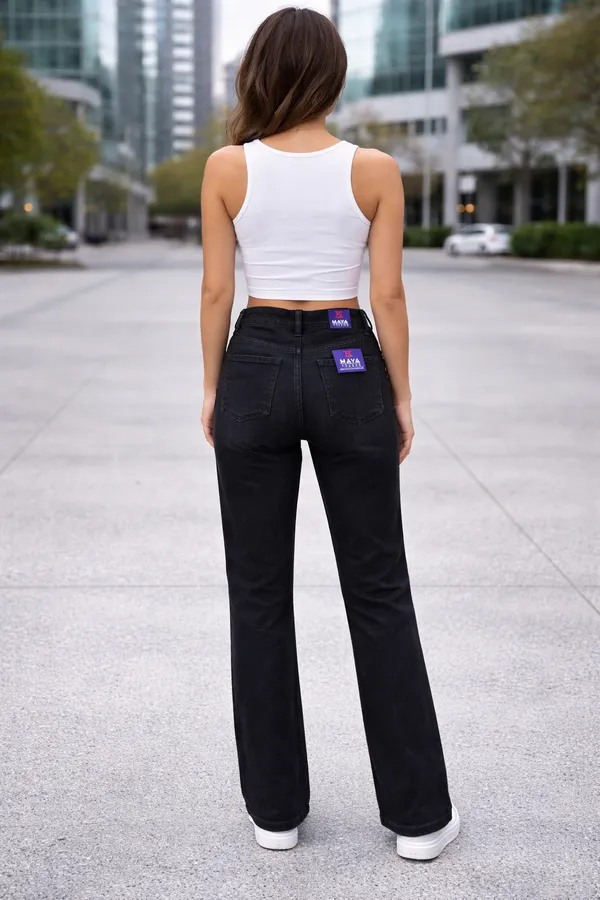 Black_High_Waisted_Wide_Leg_Jeans_For_Women