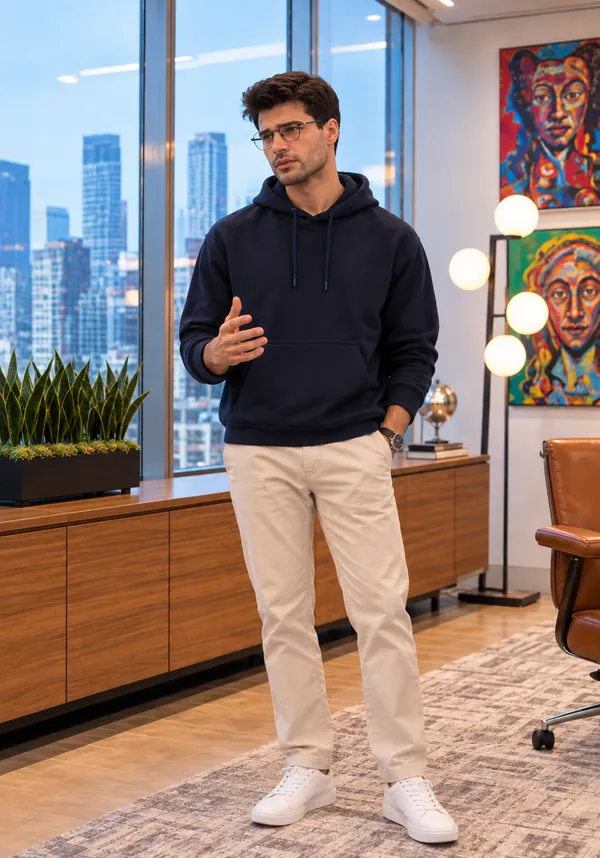 Hue_Nox_Men's_Navy_Solid_Drop-Shoulder_Hoodie