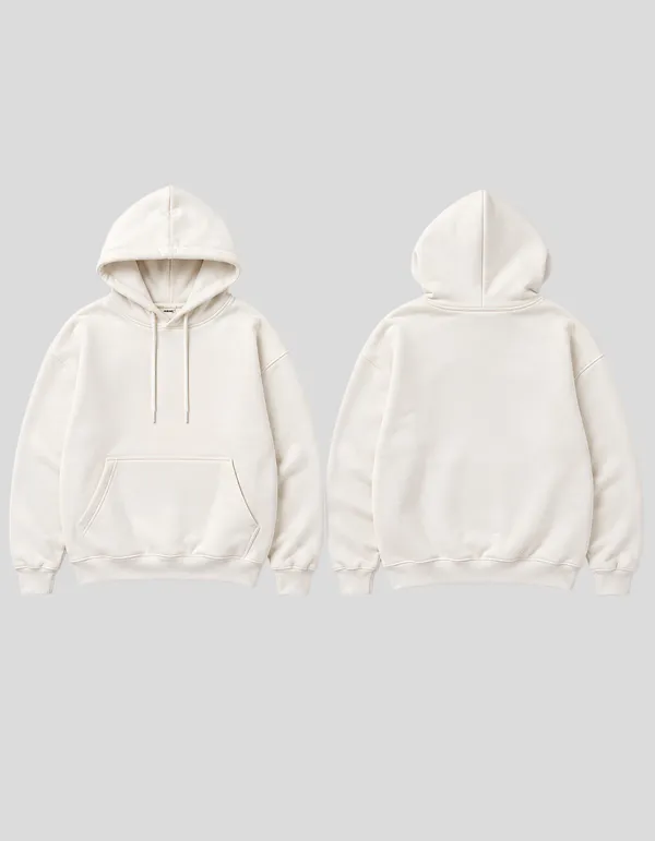 Hue_Nox_Men's_Off_White_Solid_Drop_Shoulder_Hoodie