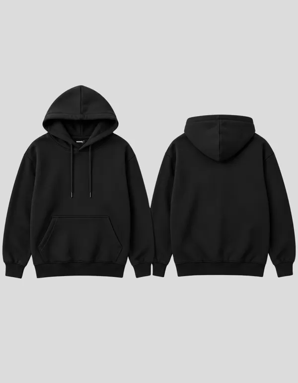 Hue_Nox_Men's_Black_Solid_Regular_Fit_Hoodie
