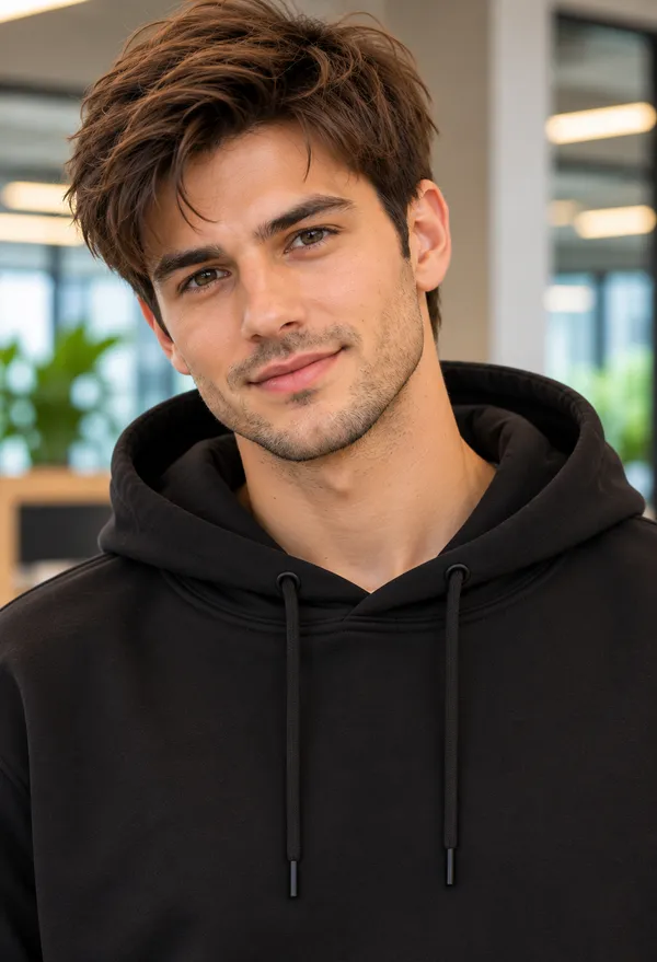 Hue_Nox_Men's_Black_Solid_Regular_Fit_Hoodie