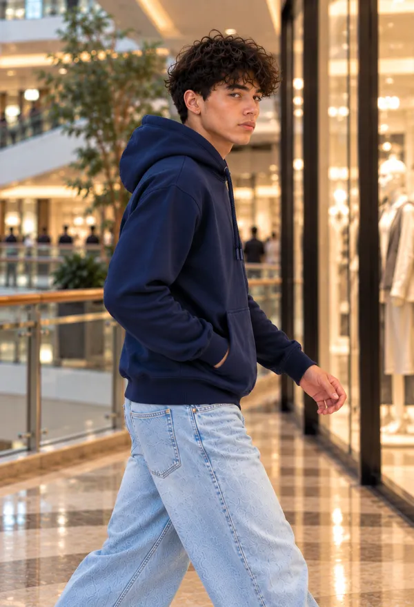 Hue_Nox_Men's_Navy_Solid_Regular_Fit_Hoodie
