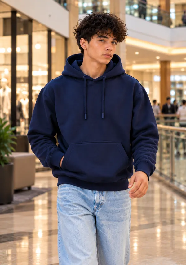 Hue_Nox_Men's_Navy_Solid_Regular_Fit_Hoodie
