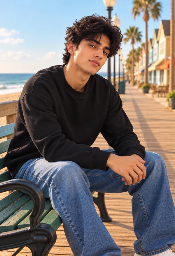 Hue_Nox_Men's_Black_Solid_Regular_Fit_Sweatshirt