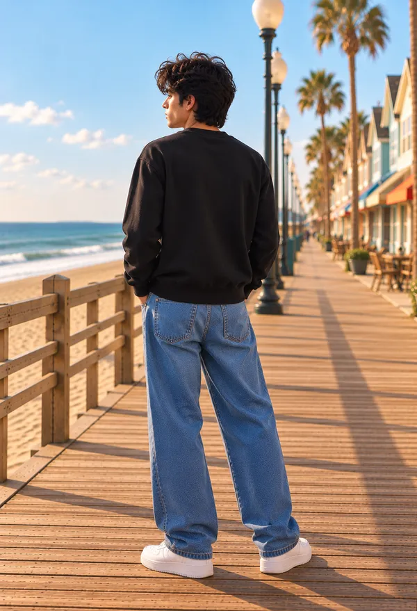 Hue_Nox_Men's_Black_Solid_Regular_Fit_Sweatshirt