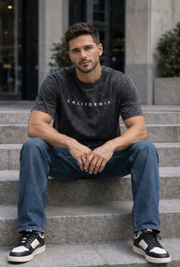 Hue_Nox_Men's_Black_California_Graphic_Oversized_Acid_Washed_T-Shirt