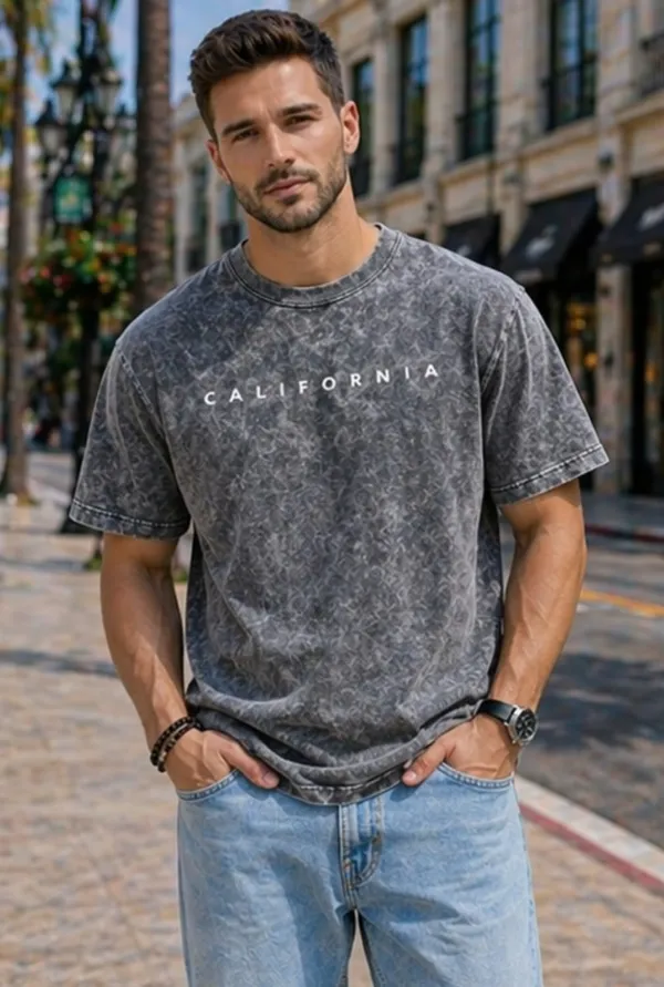 Hue_Nox_Men's_Grey_California_Graphic_Oversized_Acid_Washed_T-Shirt