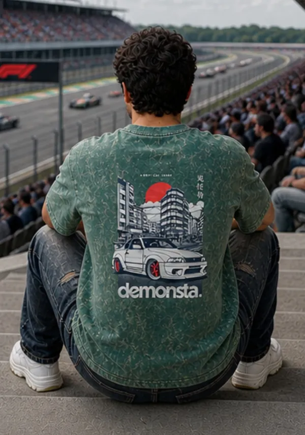 Hue_Nox_Men's_Green_Real_High_Graphic_Oversized_Acid_Washed_T-Shirt