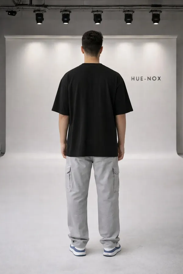Hue_Nox_Men's_Black_Plain_Oversized_T-Shirt